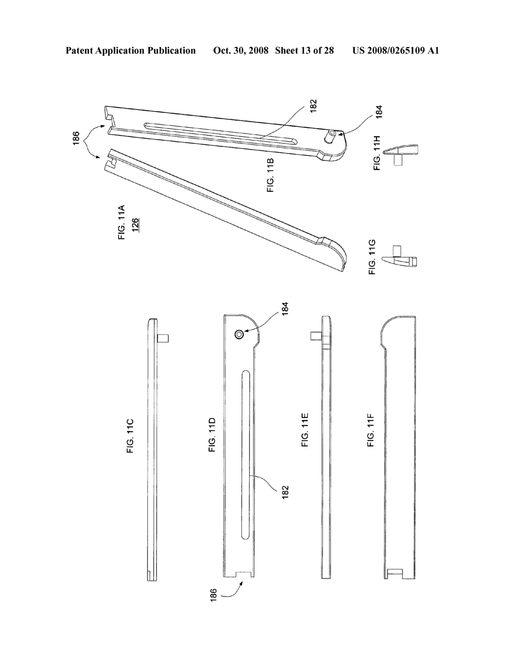 Folding support stand for portable electronic devices - diagram, schematic, and image 14