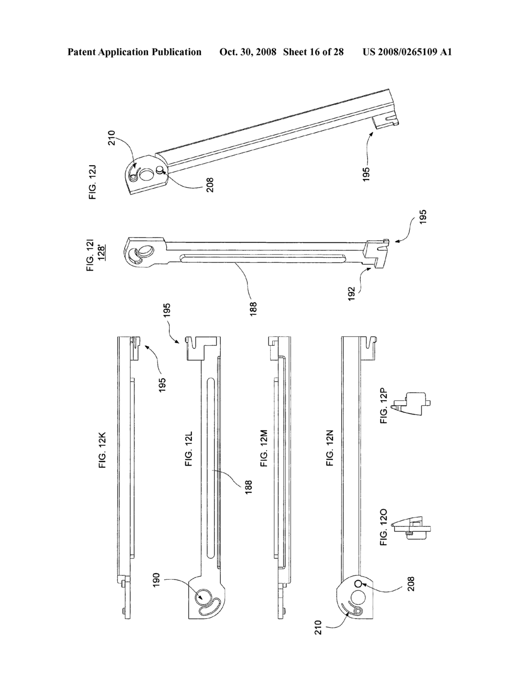 Folding support stand for portable electronic devices - diagram, schematic, and image 17