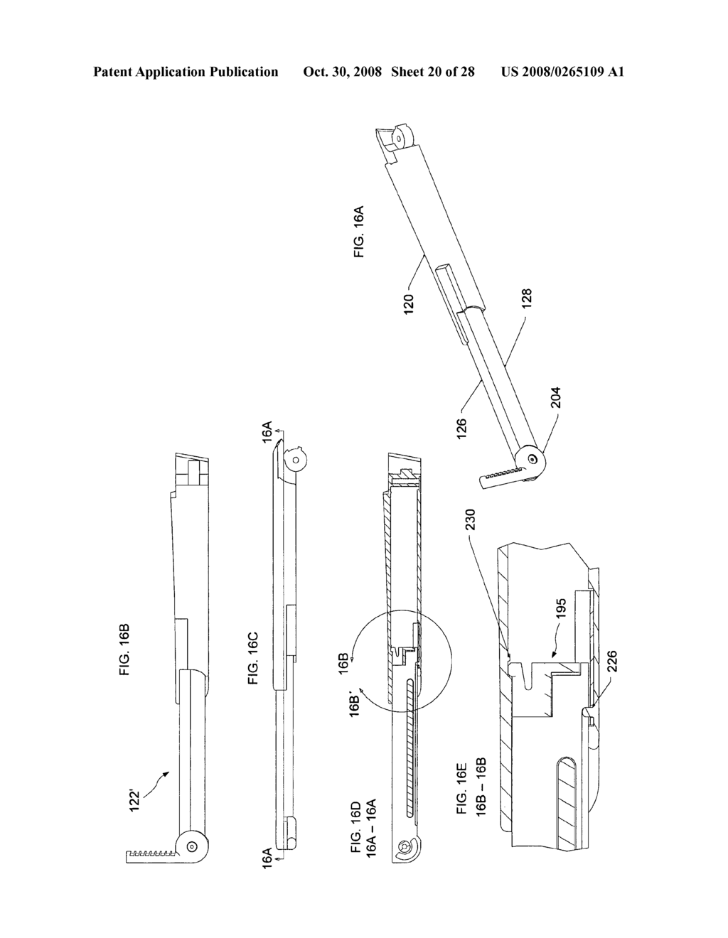 Folding support stand for portable electronic devices - diagram, schematic, and image 21