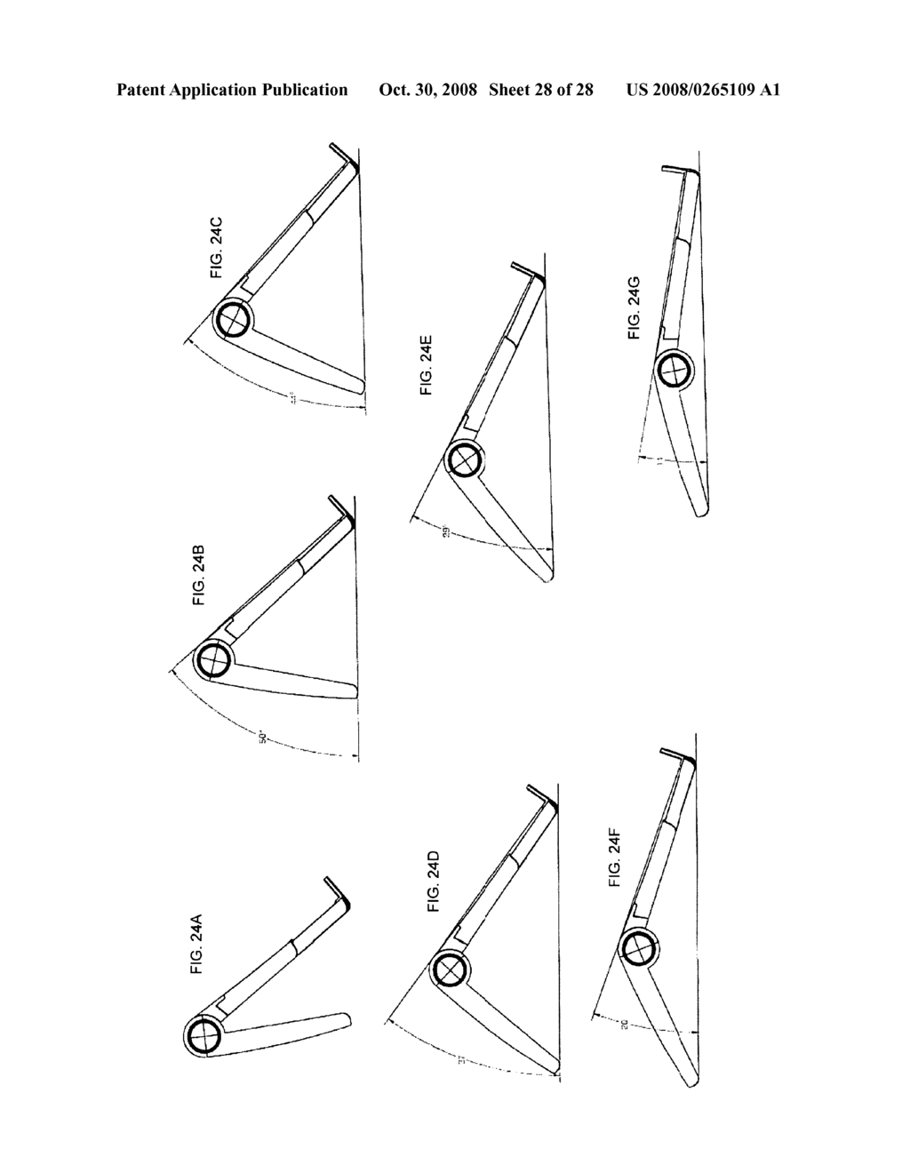 Folding support stand for portable electronic devices - diagram, schematic, and image 29