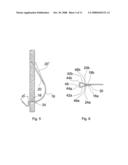 Locking wall hanger diagram and image