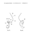 Locking wall hanger diagram and image