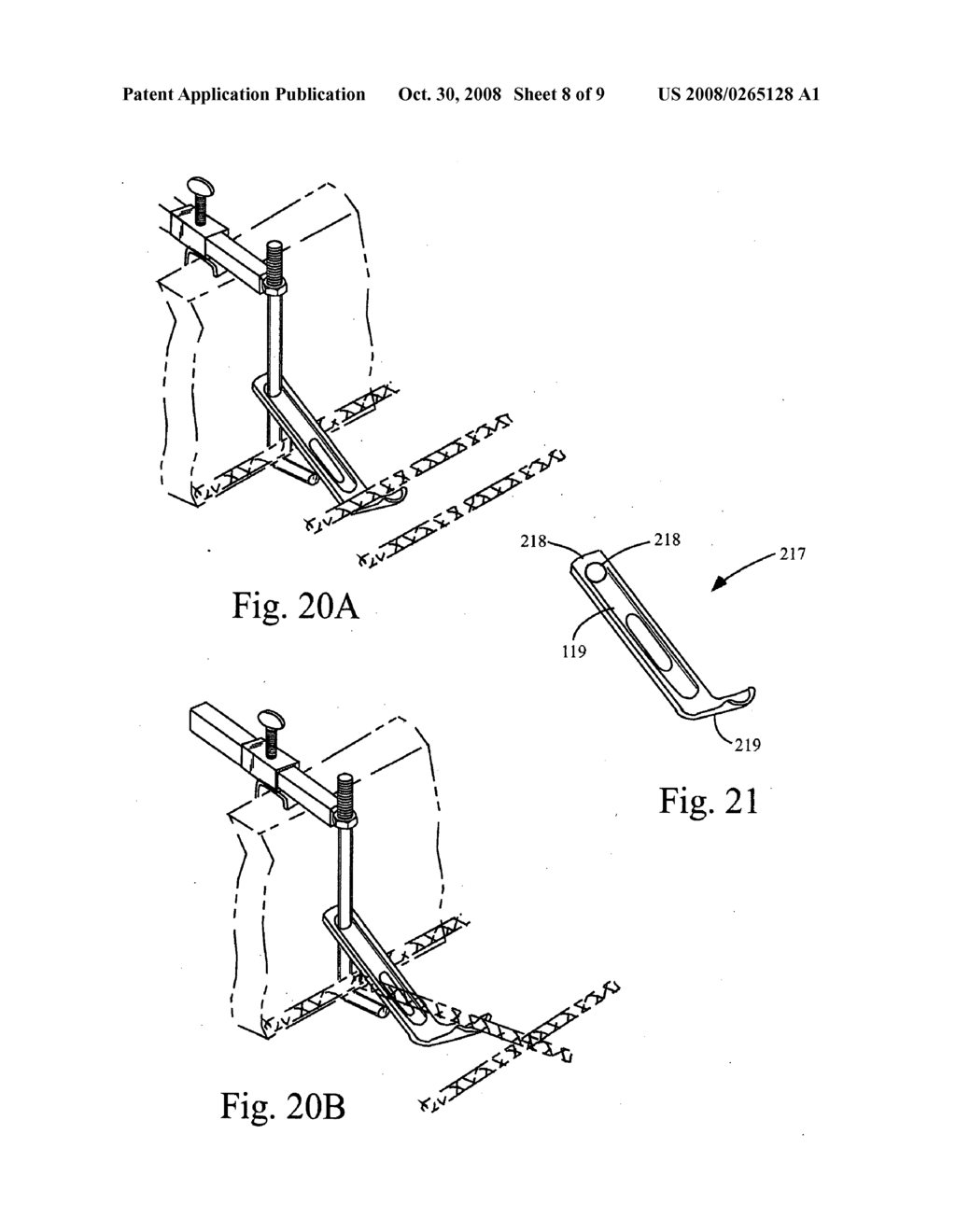 Stabilizing apparatus for securing anchor bolts - diagram, schematic, and image 09