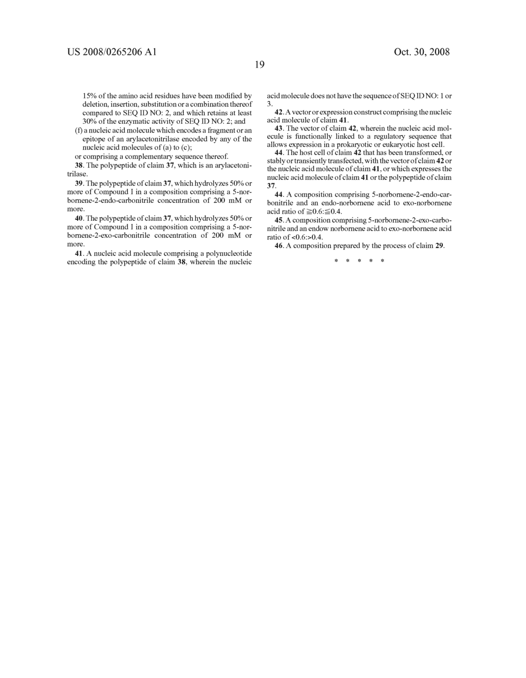 Method for the Enzymatic Production of 5-Norbornen-2-Carboxylic Acid - diagram, schematic, and image 22