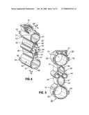 Guard rail mounting block and guard rail system incorporating the same diagram and image