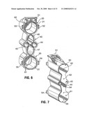 Guard rail mounting block and guard rail system incorporating the same diagram and image