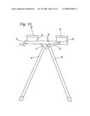 Worktable Clamping and Folding Apparatus and Methods for Operating Same diagram and image