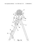 Worktable Clamping and Folding Apparatus and Methods for Operating Same diagram and image