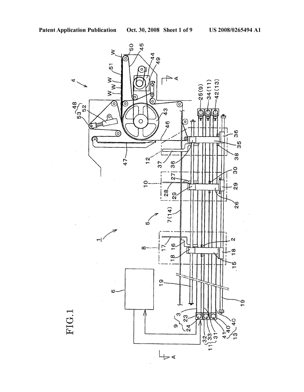 Sheet Material Accumulating Method And Sheet Material Accumulating Apparatus - diagram, schematic, and image 02