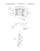 Guiding Element for a Track Element in a Wheel Suspension of a Vehicle diagram and image