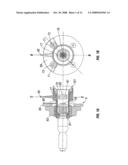 Connection Device for an Underwater Service Line and Associated Mounting and Rov Handle Assemblies diagram and image