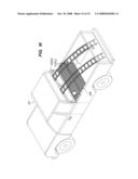 System and method for loading vehicles onto the cargo bed of a transporting vehicle diagram and image