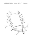 Fold-out trailer diagram and image