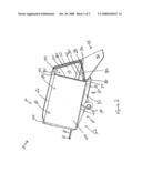 Fold-out trailer diagram and image