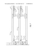 Multiple slide-out room for a recreational vehicle diagram and image