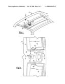 HEADLINER HAVING A MODULE diagram and image