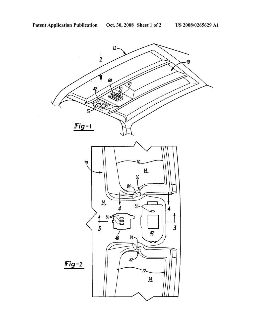 HEADLINER HAVING A MODULE - diagram, schematic, and image 02