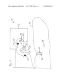 Closure Device for a Cabriolet Roof Structure diagram and image