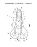 Bicycle Saddle diagram and image