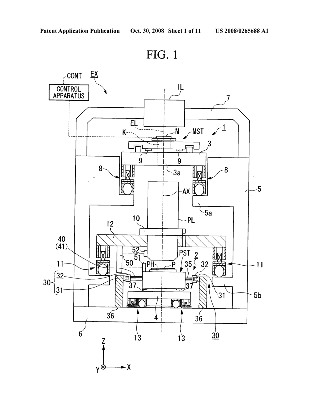 Linear Motor, Stage Apparatus and Exposure Apparatus - diagram, schematic, and image 02