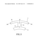 Manufacturing process for a motor stator assembly and structure thereof diagram and image