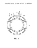 Manufacturing process for a motor stator assembly and structure thereof diagram and image