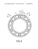 Manufacturing process for a motor stator assembly and structure thereof diagram and image