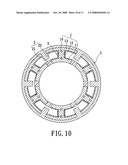 Manufacturing process for a motor stator assembly and structure thereof diagram and image