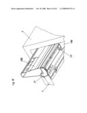 Furniture item having a furniture body diagram and image