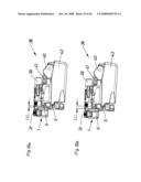 Furniture item having a furniture body diagram and image