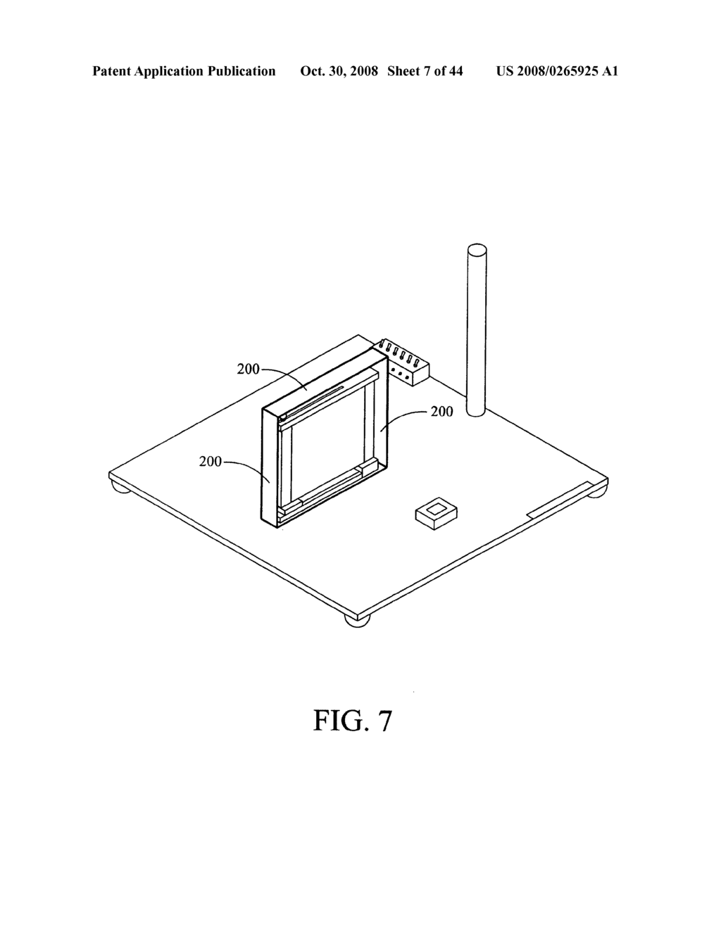 Double sided probing structures - diagram, schematic, and image 08