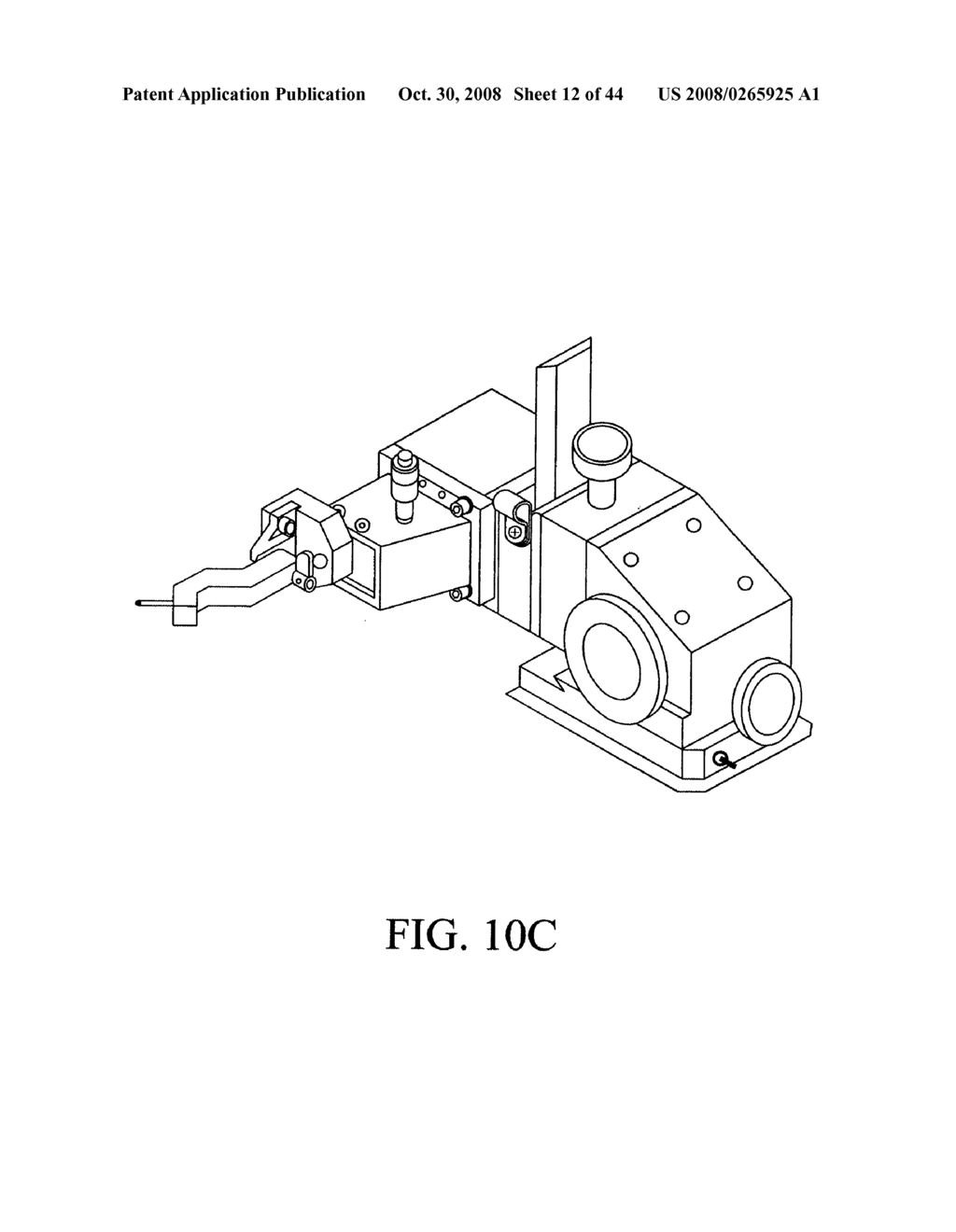 Double sided probing structures - diagram, schematic, and image 13