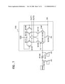 Semiconductor device having input circuits activated by clocks having different phases diagram and image