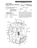 Wetness sensor with audible signal for an absorbent article diagram and image