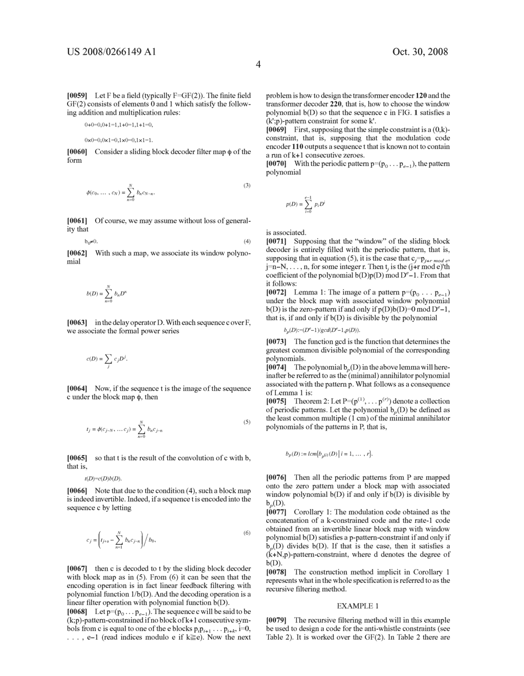 Modulation Code System and Methods of Encoding and Decoding a Signal - diagram, schematic, and image 10