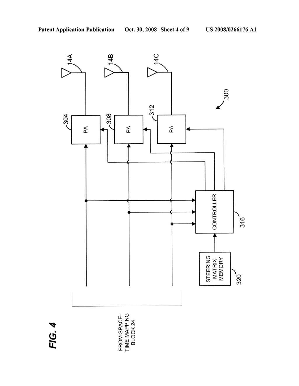 POWER AMPLIFIER ADJUSTMENT FOR TRANSMIT BEAMFORMING IN MULTI-ANTENNA WIRELESS SYSTEMS - diagram, schematic, and image 05