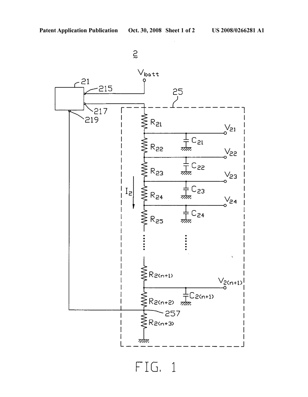 Gamma voltage output circuit and liquid crystal display device having same - diagram, schematic, and image 02