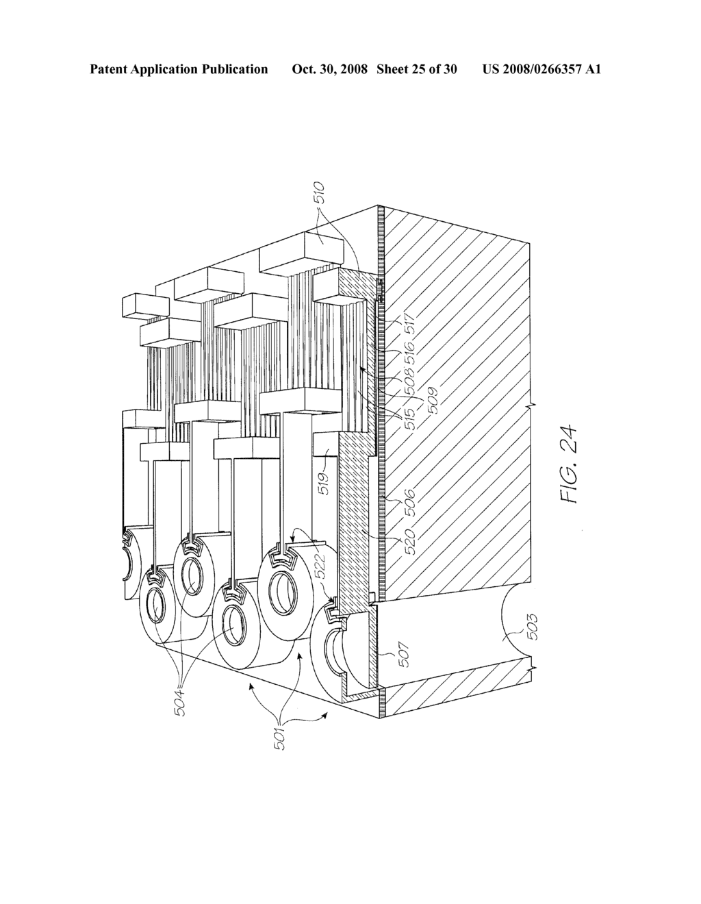 MULTI-CHIP PRINTHEAD UNIT FOR A PAGEWIDTH PRINTER - diagram, schematic, and image 26