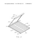 Liquid crystal display having plastic frame rotatable with lower tray diagram and image