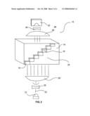 Device and method for measuring ink levels in a container diagram and image