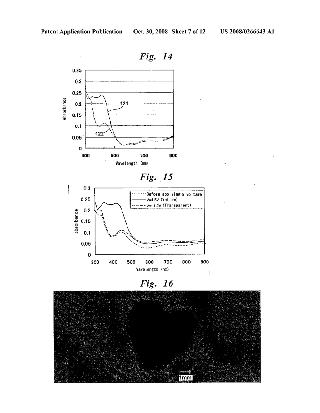 Electrode for Reversible Color Change Display Device and Method of Producing the Same, and Reversible Color Change Display Device and Reversible Color Change Lighting Control Device - diagram, schematic, and image 08