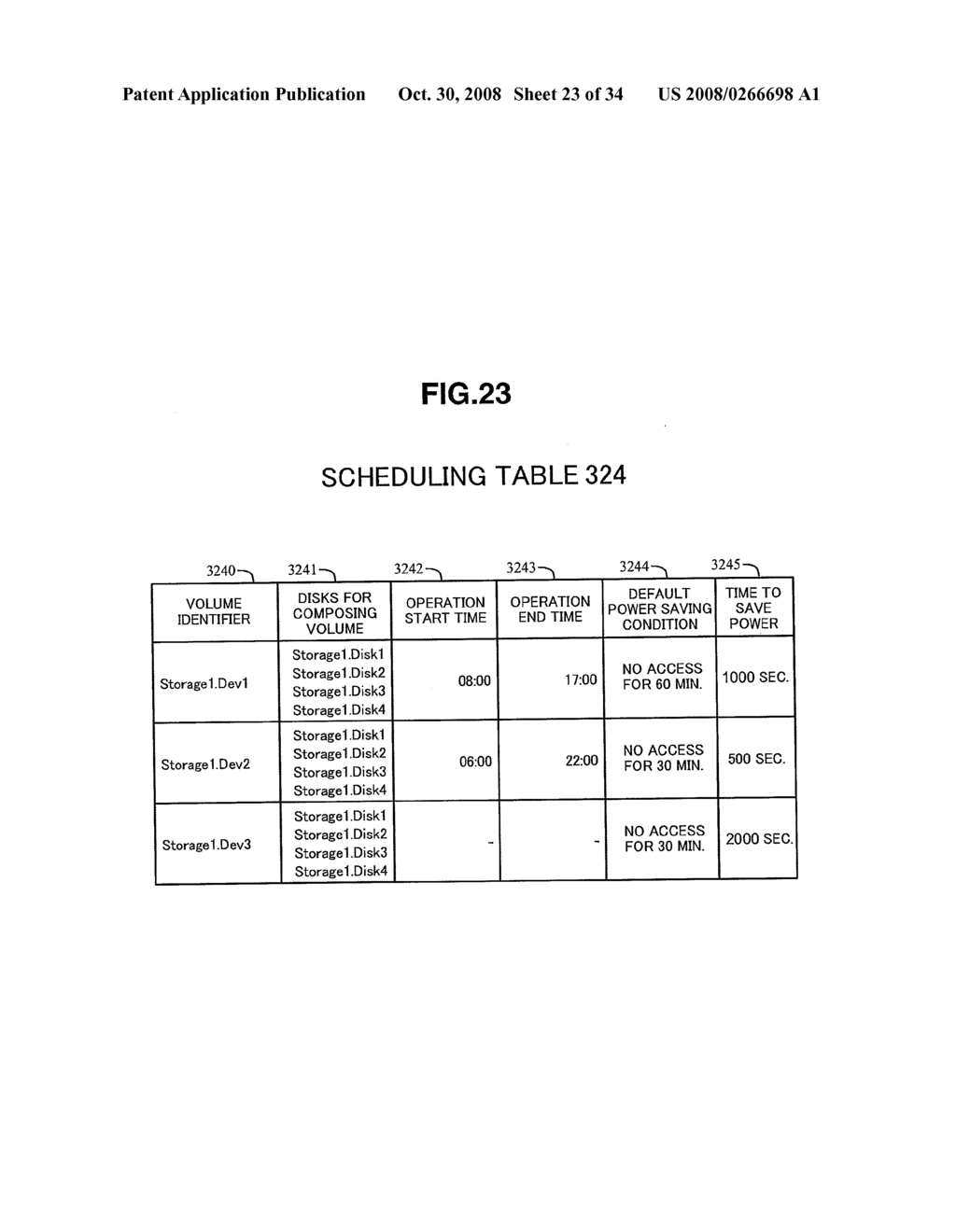 STORAGE APPARATUS AND POWER-SAVING CONTROL METHOD OF STORAGE APPARATUS - diagram, schematic, and image 24