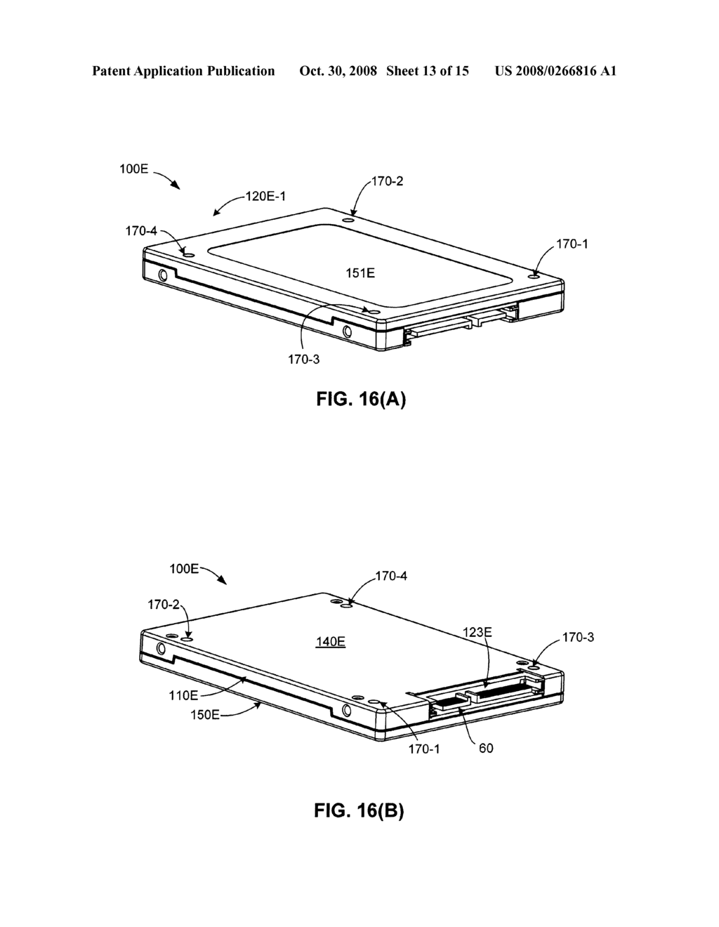 Light-Weight Solid State Drive With Rivet Sets - diagram, schematic, and image 14