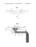 Chip component mounting structure, chip component mounting method, and electronic device diagram and image