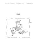 Chip component mounting structure, chip component mounting method, and electronic device diagram and image