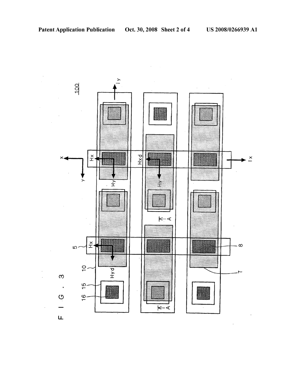 Magnetic memory device - diagram, schematic, and image 03