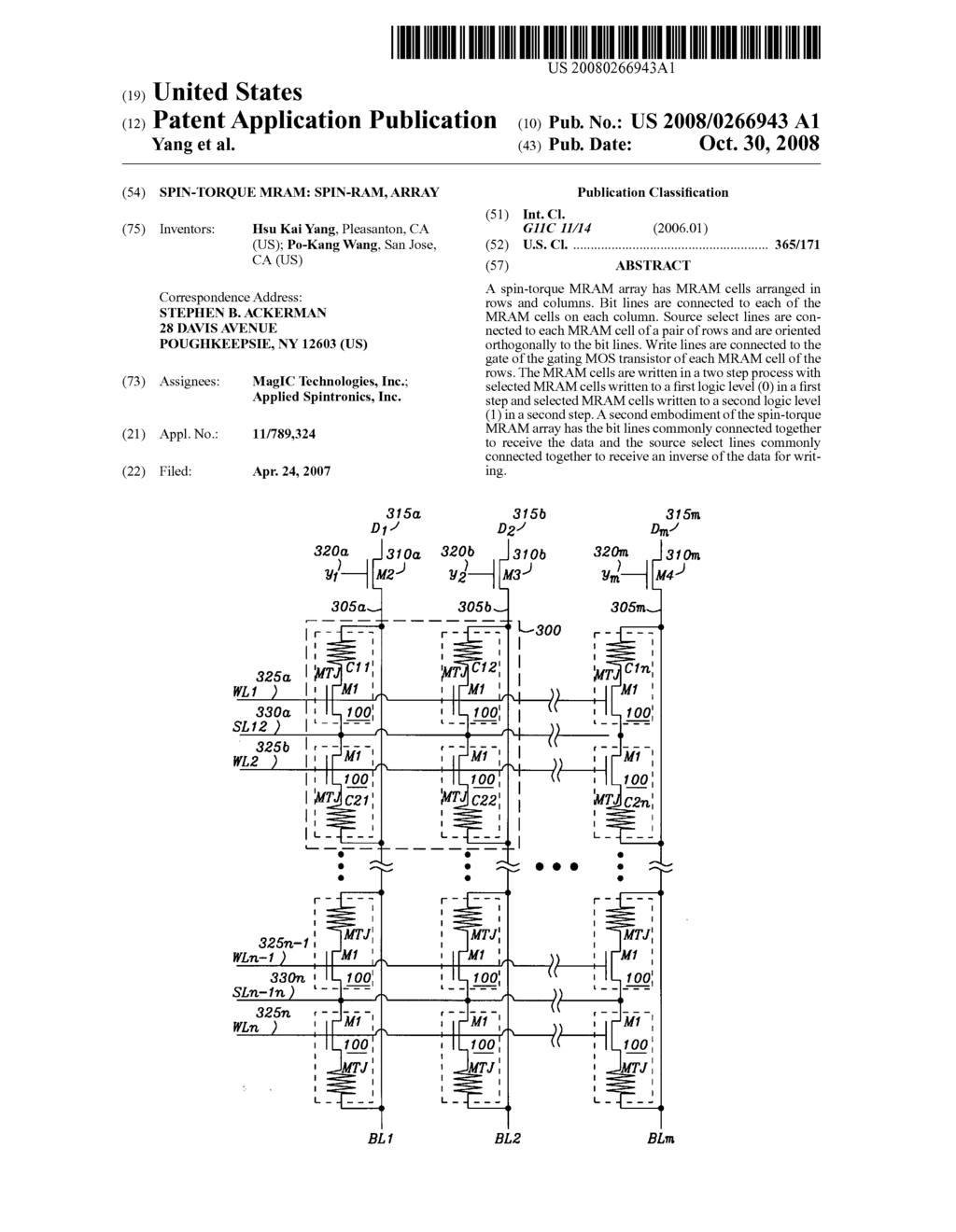 Spin-torque MRAM: spin-RAM, array - diagram, schematic, and image 01