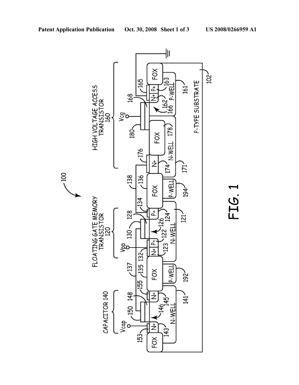 MEMORY ARRAY OF FLOATING GATE-BASED NON-VOLATILE MEMORY CELLS - diagram, schematic, and image 02