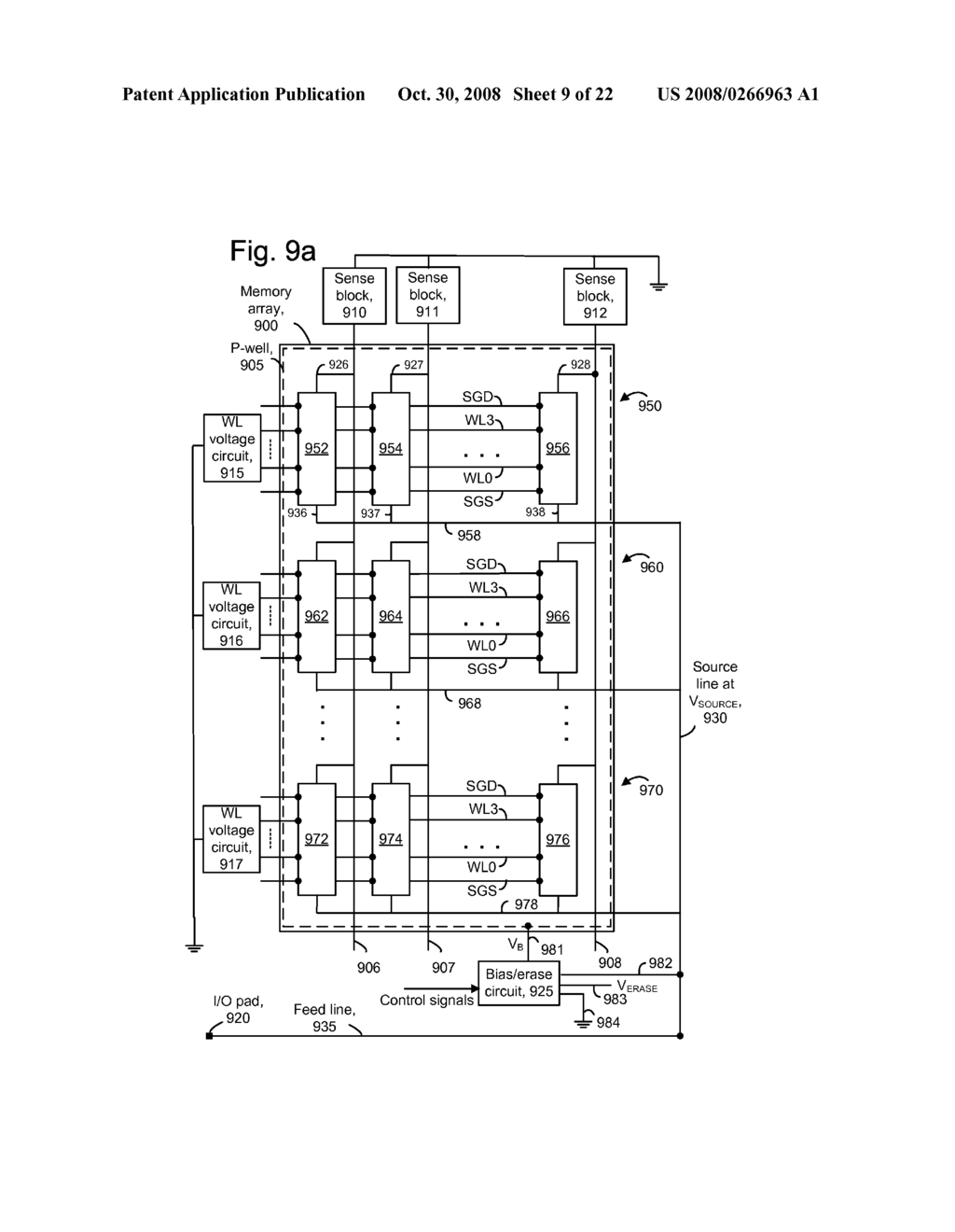 COMPENSATING SOURCE VOLTAGE DROP IN NON-VOLATILE STORAGE - diagram, schematic, and image 10