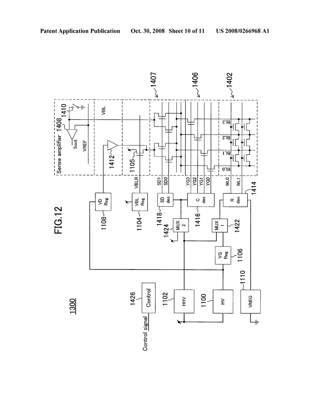 CHARGE PUMP CIRCUIT, SEMICONDUCTOR MEMORY DEVICE, AND METHOD FOR DRIVING THE SAME - diagram, schematic, and image 11